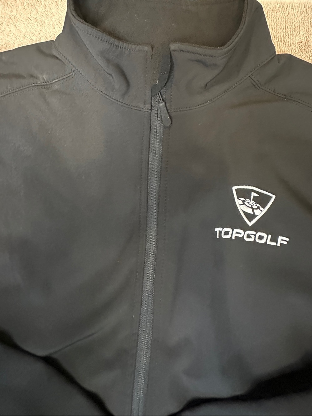 Men's Black Performance Softshell Jacket - Picture 2 of 3